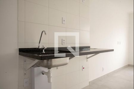 Cozinha de kitnet/studio para alugar com 1 quarto, 26m² em Vila Clementino, São Paulo