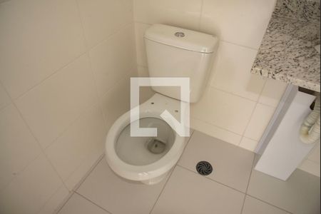 Banheiro de kitnet/studio à venda com 1 quarto, 26m² em Vila Clementino, São Paulo