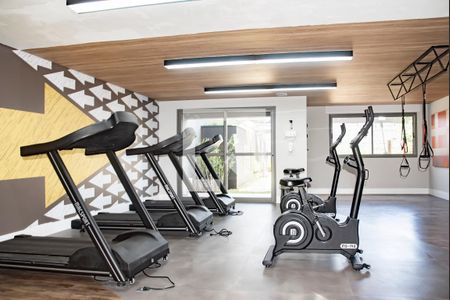 Studio para alugar com 26m², 1 quarto e sem vagaÁrea comum - Academia