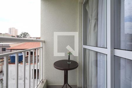 Sacada de apartamento à venda com 2 quartos, 50m² em Vila Alto de Santo Andre, Santo André
