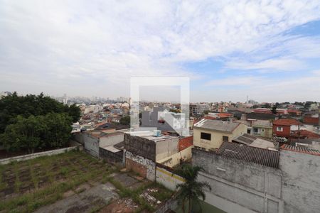 Vista da Sacada de apartamento à venda com 2 quartos, 50m² em Vila Alto de Santo Andre, Santo André