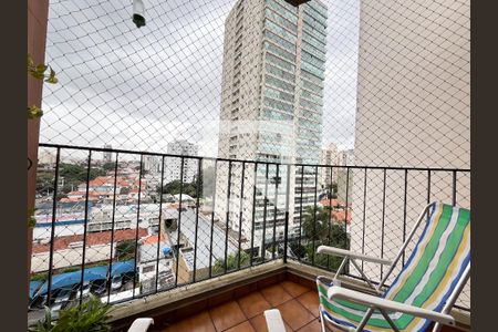 Varanda da Sala de apartamento para alugar com 2 quartos, 70m² em Vila Alexandria, São Paulo