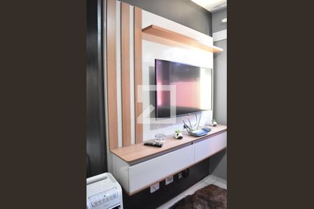 Sala - painél de TV de apartamento para alugar com 2 quartos, 48m² em Campo Grande, Rio de Janeiro