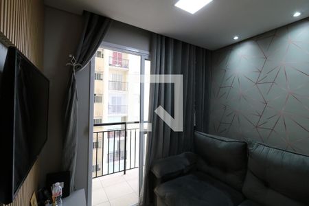 Sala de apartamento à venda com 2 quartos, 48m² em Parque João Ramalho, Santo André