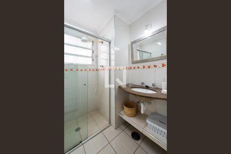 Banheiro de apartamento para alugar com 1 quarto, 69m² em Ponta da Praia, Santos