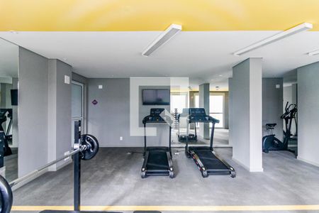 Apartamento para alugar com 34m², 2 quartos e sem vaga Apartamento para alugar com 34m², 2 quartos e sem vagaÁrea comum - Academia