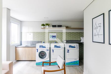 Apartamento para alugar com 34m², 2 quartos e sem vaga Apartamento para alugar com 34m², 2 quartos e sem vagaÁrea comum - Lavanderia