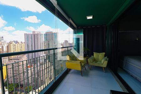 Studio à venda com 50m², 1 quarto e 1 vaga Studio à venda com 50m², 1 quarto e 1 vagaVaranda/Cozinha