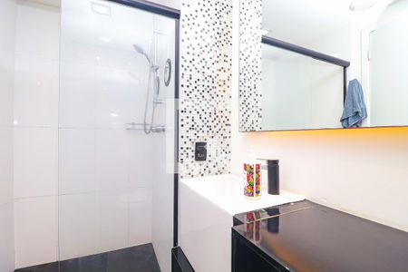 Studio à venda com 50m², 1 quarto e 1 vaga Studio à venda com 50m², 1 quarto e 1 vagaBanheiro