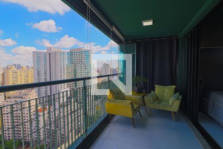 Studio à venda com 50m², 1 quarto e 1 vaga Studio à venda com 50m², 1 quarto e 1 vagaVaranda/Cozinha