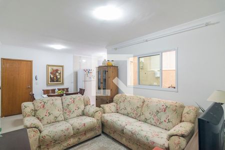 Sala de apartamento à venda com 3 quartos, 70m² em Vila Pires, Santo André