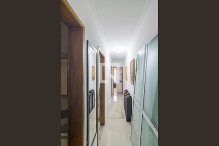 Corredor de apartamento à venda com 3 quartos, 70m² em Vila Pires, Santo André