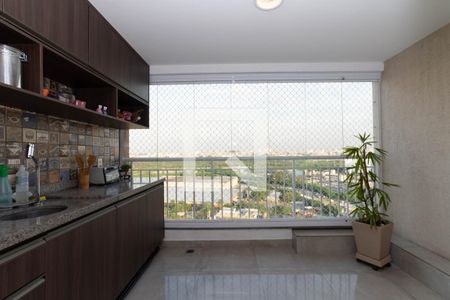 Varanda da Sala de apartamento para alugar com 2 quartos, 74m² em Vila Antonieta, Guarulhos
