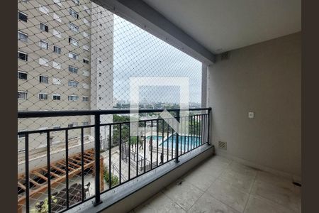 Varanda da Sala de apartamento à venda com 2 quartos, 52m² em Socorro, São Paulo
