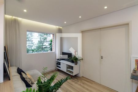 Sala de apartamento para alugar com 1 quarto, 40m² em Santa Cecília, São Paulo