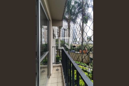 Varanda da Sala de apartamento para alugar com 2 quartos, 46m² em Jardim Celeste, São Paulo