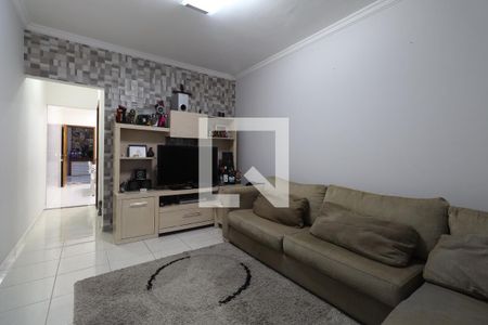 Sala de casa para alugar com 2 quartos, 88m² em Jardim Jamaica, Santo André