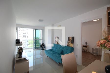 Sala de apartamento para alugar com 2 quartos, 63m² em Barra da Tijuca, Rio de Janeiro