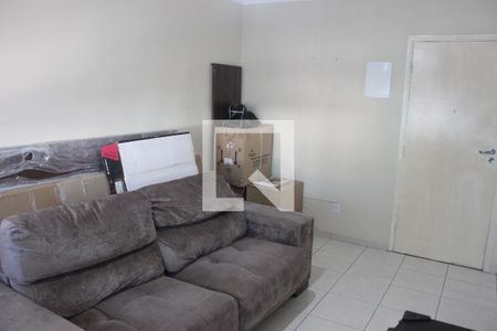 Sala de apartamento para alugar com 1 quarto, 34m² em Centro, São Vicente