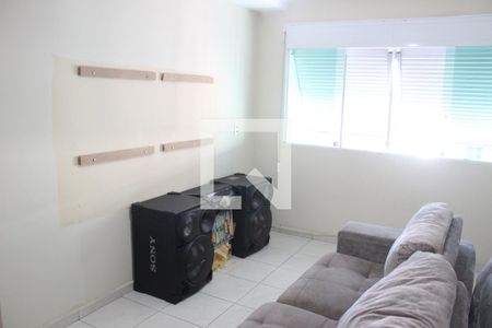 Sala de apartamento para alugar com 1 quarto, 34m² em Centro, São Vicente