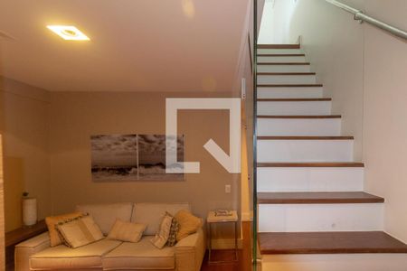 Sala  de apartamento à venda com 3 quartos, 166m² em Leblon, Rio de Janeiro