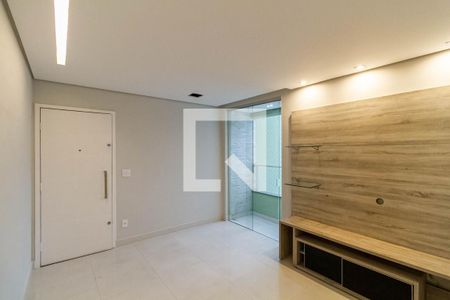 Sala  de apartamento à venda com 2 quartos, 65m² em Castelo, Belo Horizonte