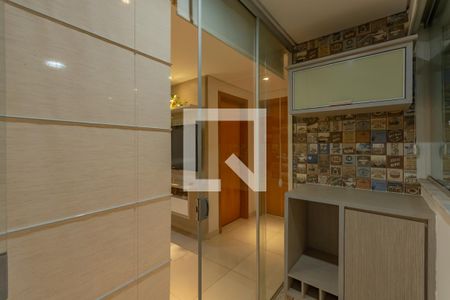 Varanda da Sala de apartamento à venda com 2 quartos, 57m² em Ouro Preto, Belo Horizonte