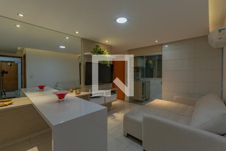 Sala de apartamento à venda com 2 quartos, 57m² em Ouro Preto, Belo Horizonte