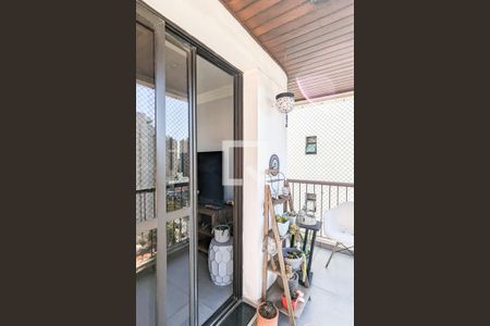 Varanda de apartamento à venda com 3 quartos, 208m² em Vila Caminho do Mar, São Bernardo do Campo