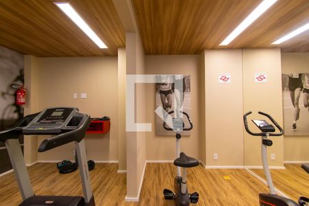 Apartamento à venda com 32m², 2 quartos e sem vaga Apartamento à venda com 32m², 2 quartos e sem vagaÁrea comum - Academia