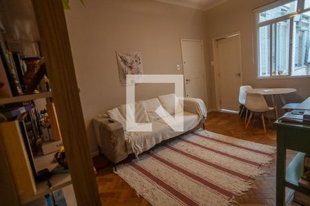 Sala de apartamento à venda com 1 quarto, 42m² em Botafogo, Rio de Janeiro