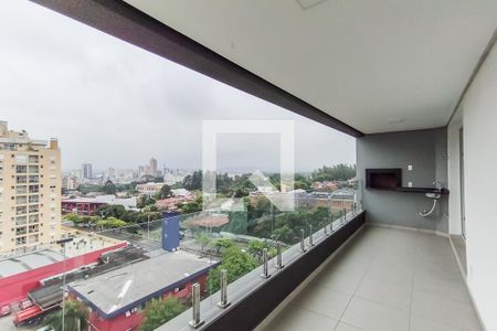 Varanda e Churrasqueira de apartamento à venda com 3 quartos, 86m² em Rio Branco, São Leopoldo