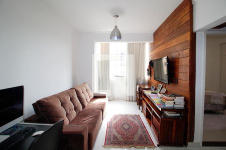 Sala  de apartamento para alugar com 1 quarto, 43m² em Carmo, Belo Horizonte