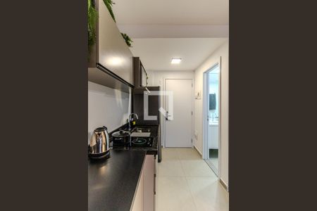 Studio para alugar com 30m², 1 quarto e sem vagaCozinha