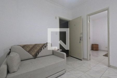 Sala de apartamento para alugar com 1 quarto, 58m² em Ponta da Praia, Santos