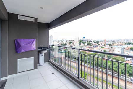 Varanda de apartamento para alugar com 3 quartos, 71m² em Vila Esperança, São Paulo