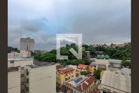 Vista da Sala de apartamento para alugar com 1 quarto, 40m² em São Cristóvão, Rio de Janeiro