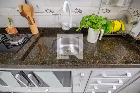 Apartamento à venda com 44m², 1 quarto e 1 vaga Apartamento à venda com 44m², 1 quarto e 1 vagaCozinha e Área de Serviço