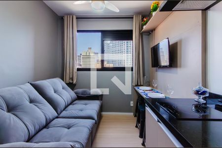 Sala de apartamento para alugar com 1 quarto, 24m² em Sé, São Paulo