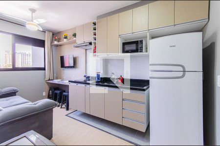 Apartamento para alugar com 24m², 1 quarto e sem vaga Apartamento para alugar com 24m², 1 quarto e sem vagaCozinha e Área de Serviço