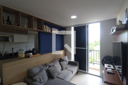 Sala de apartamento para alugar com 2 quartos, 48m² em Covanca, São Gonçalo