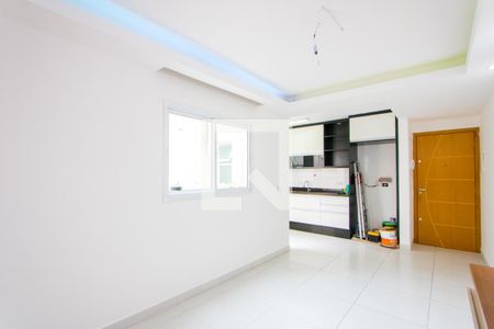 Sala de apartamento à venda com 2 quartos, 60m² em Vila America, Santo André