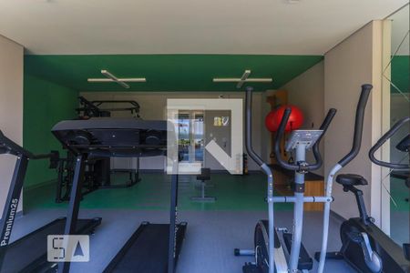 Studio para alugar com 37m², 1 quarto e 1 vaga Studio para alugar com 37m², 1 quarto e 1 vagaÁrea comum - Academia