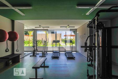 Studio para alugar com 37m², 1 quarto e 1 vaga Studio para alugar com 37m², 1 quarto e 1 vagaÁrea comum - Academia