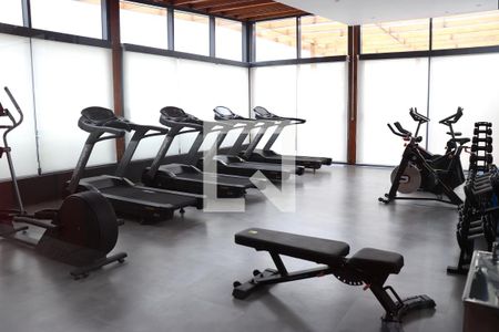 Studio para alugar com 24m², 1 quarto e sem vaga Studio para alugar com 24m², 1 quarto e sem vagaÁrea comum - Academia