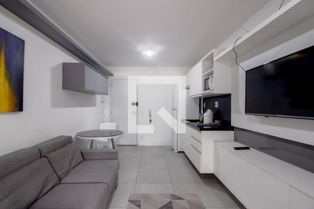 2 Sala de apartamento para alugar com 1 quarto, 52m² em República, São Paulo
