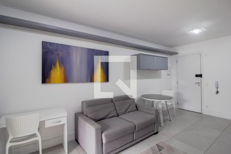 4 Sala de apartamento para alugar com 1 quarto, 52m² em Campos Elíseos, São Paulo