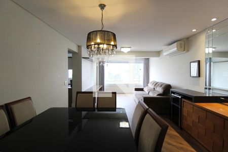 Sala de apartamento para alugar com 3 quartos, 103m² em Indianópolis, São Paulo
