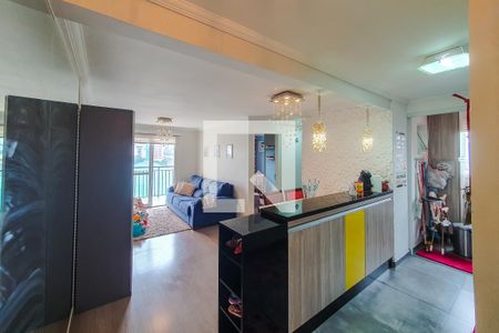 sala cozinha de apartamento à venda com 2 quartos, 61m² em Ipiranga, São Paulo