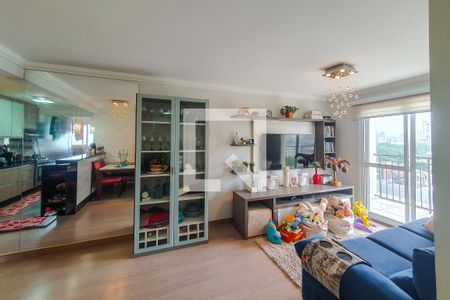 sala de apartamento à venda com 2 quartos, 61m² em Ipiranga, São Paulo